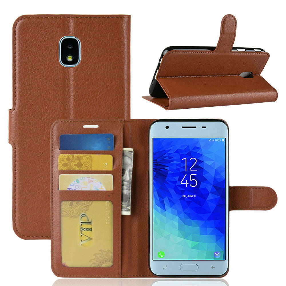 Leather Folio Wallet Case for Samsung Galaxy J3 2018 Leather Folio Wallet Case for Samsung Galaxy J3 2018